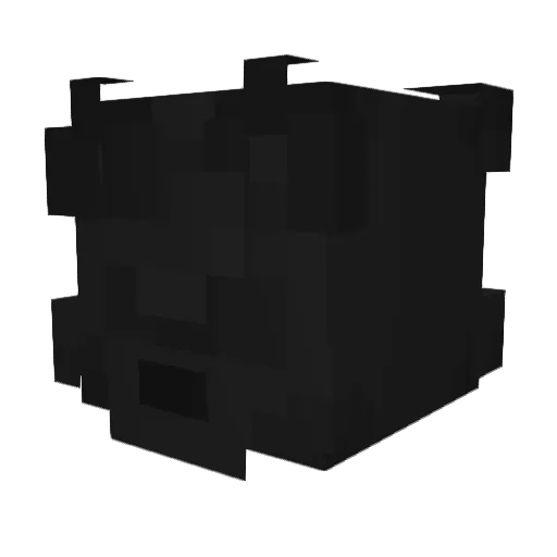vspyr Minecraft avatar head, 3D render