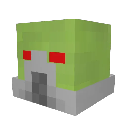 vstarvan Minecraft avatar head, 3D render
