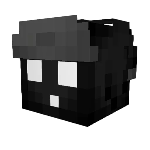 vsy7 Minecraft avatar head, 3D render