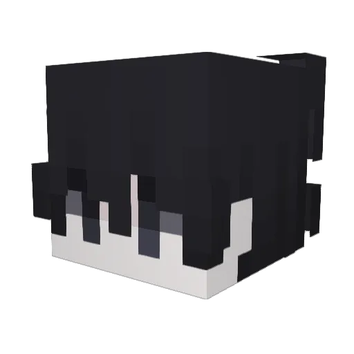 vtommyz Minecraft avatar head, 3D render