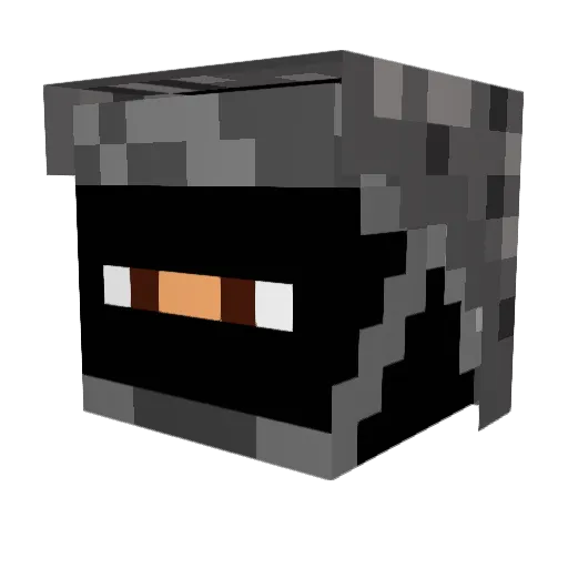vtrx2000 Minecraft avatar head, 3D render