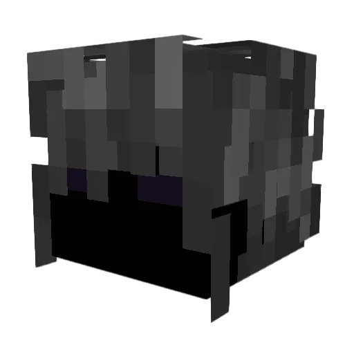 vuj_msmc_tqa Minecraft avatar head, 3D render
