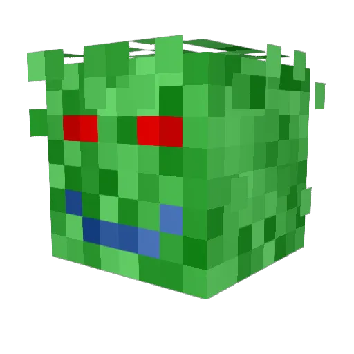 vuurwater18 Minecraft avatar head, 3D render