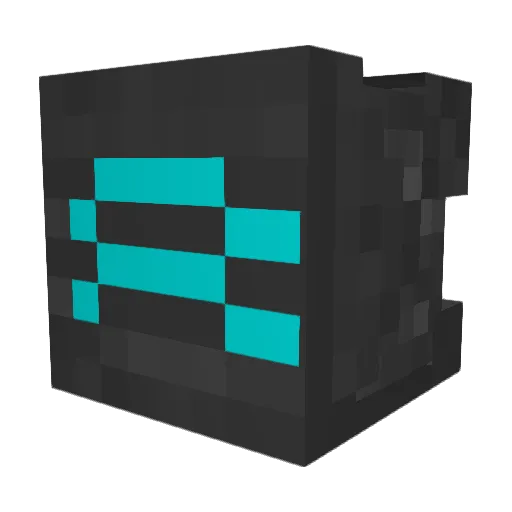 vviigggee Minecraft avatar head, 3D render