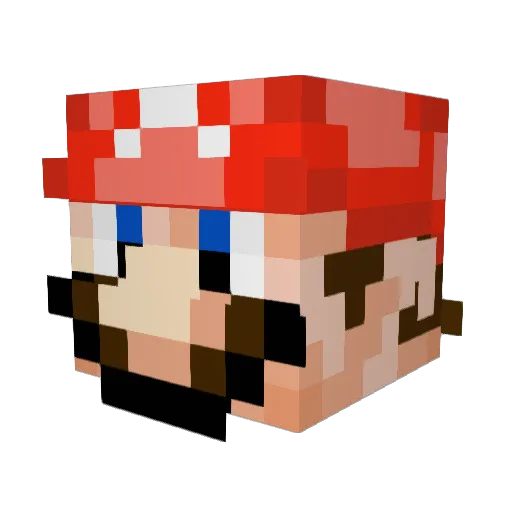 vvinny00 Minecraft avatar head, 3D render