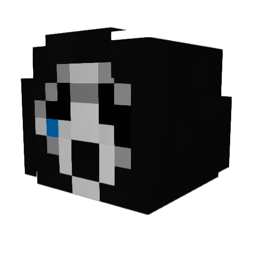 vvintar Minecraft avatar head, 3D render