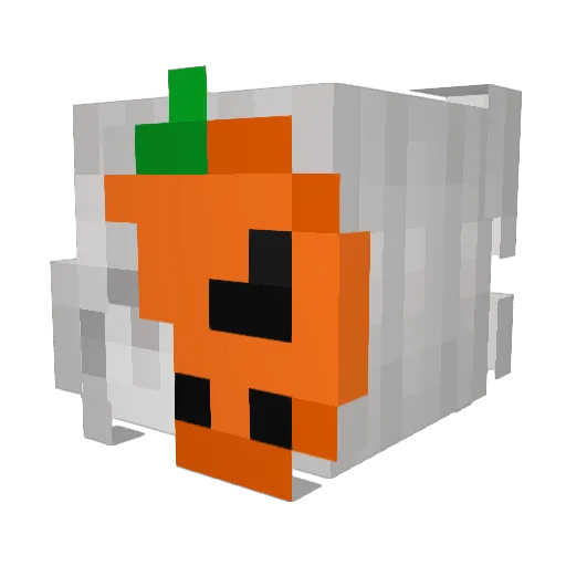 vvocal_ Minecraft avatar head, 3D render