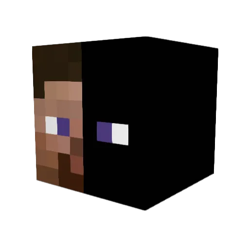 vwpolo84 Minecraft avatar head, 3D render
