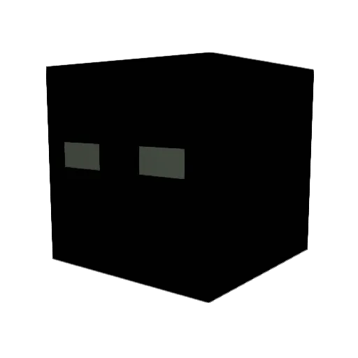 vxfe Minecraft avatar head, 3D render