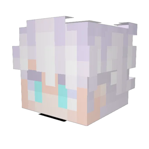 vxrse__ Minecraft avatar head, 3D render