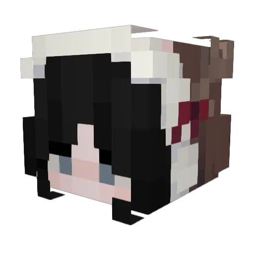 vxy11 Minecraft avatar head, 3D render