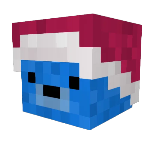 vybez_z Minecraft avatar head, 3D render