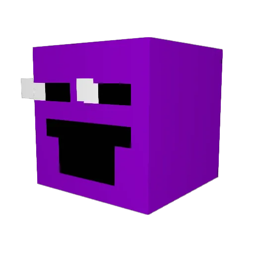 vykicx2 Minecraft avatar head, 3D render