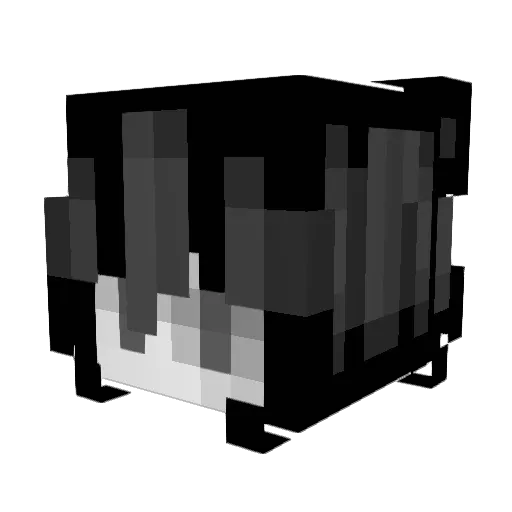 vyngxin Minecraft avatar head, 3D render