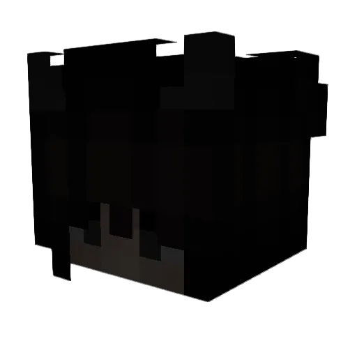 vyseint Minecraft avatar head, 3D render