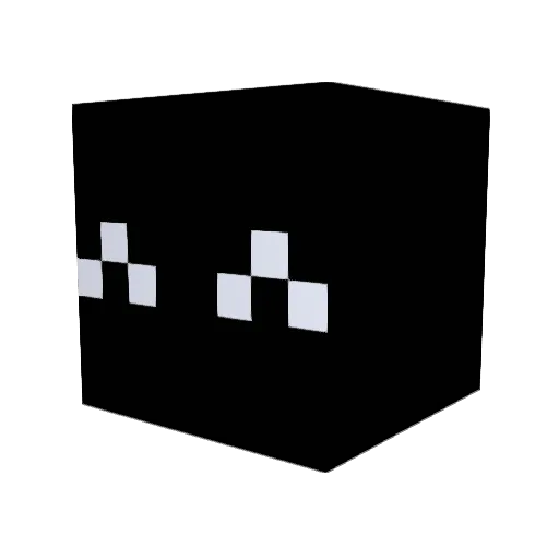 vzoll Minecraft avatar head, 3D render