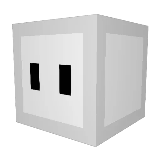 w3mLov3rrr_ Minecraft avatar head, 3D render