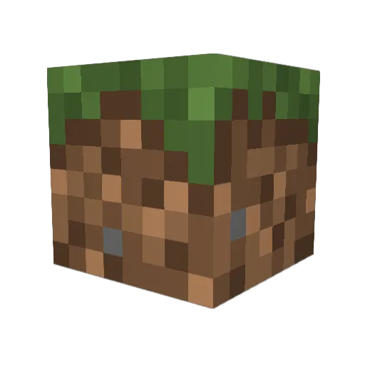 w4rz0r Minecraft avatar head, 3D render