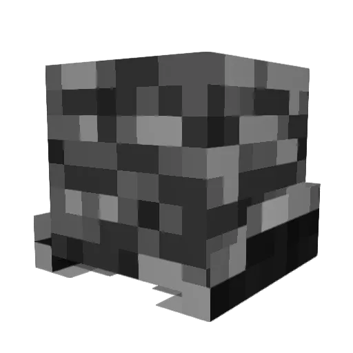 wEvents Minecraft avatar head, 3D render