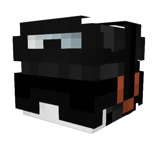 wKen_ Minecraft avatar head, 3D render