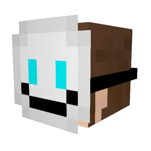wLeCrxfter97 Minecraft avatar head, 3D render