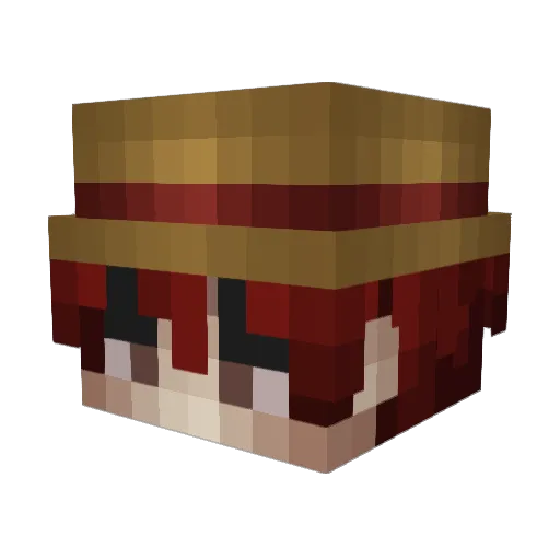 wVanGerS Minecraft avatar head, 3D render