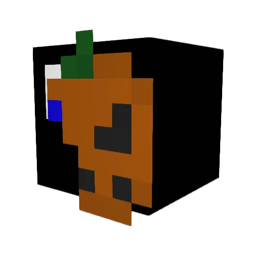 w_Tierra Minecraft avatar head, 3D render