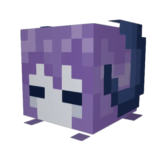w_adoration Minecraft avatar head, 3D render