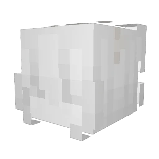 w_w000000000 Minecraft avatar head, 3D render