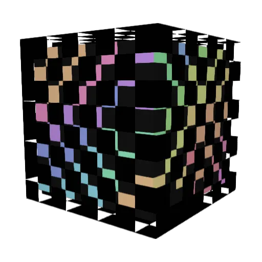 wack_bread Minecraft avatar head, 3D render