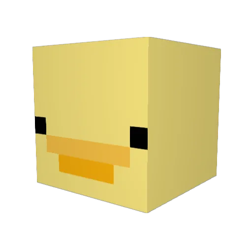 wacky791 Minecraft avatar head, 3D render