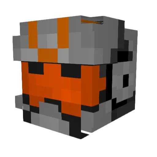wacowmoo Minecraft avatar head, 3D render