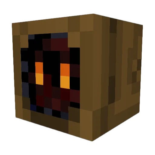 waffle_master1 Minecraft avatar head, 3D render