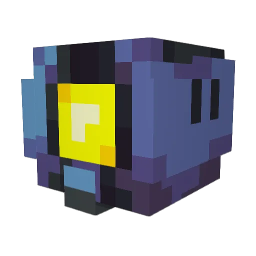 waffleboy24 Minecraft avatar head, 3D render