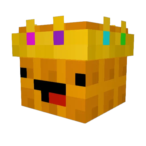 waffleboy547 Minecraft avatar head, 3D render