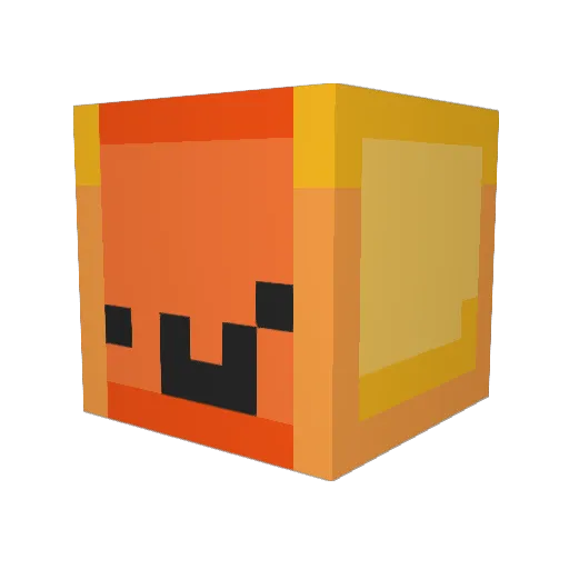 waffledud08 Minecraft avatar head, 3D render