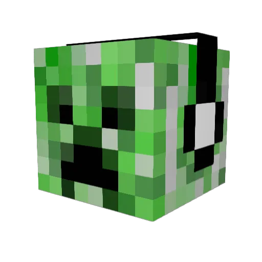 wafu39 Minecraft avatar head, 3D render