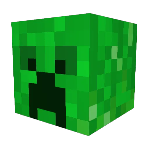 wage919 Minecraft avatar head, 3D render