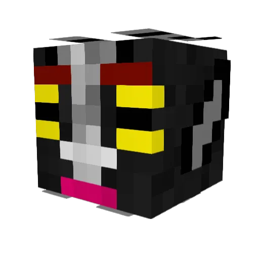 wahjaa545 Minecraft avatar head, 3D render