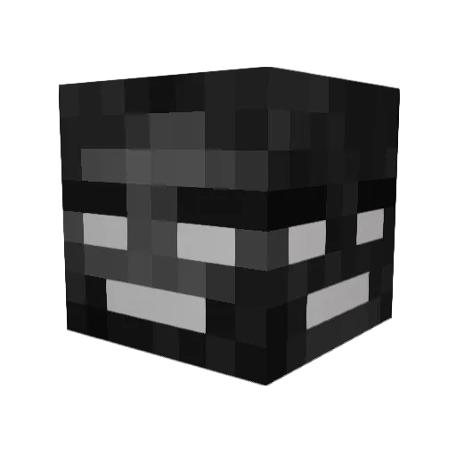 wajm17 Minecraft avatar head, 3D render