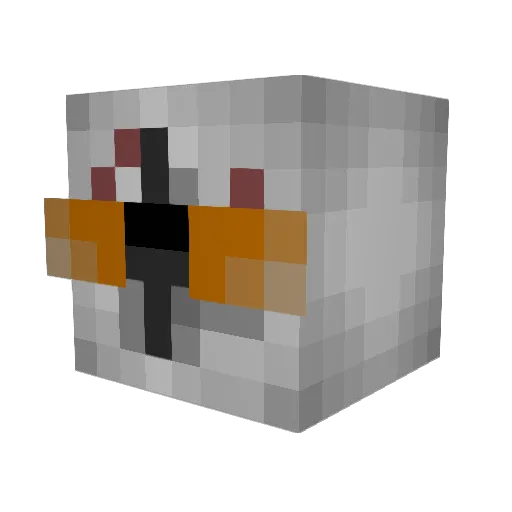 wakefieldTemp Minecraft avatar head, 3D render