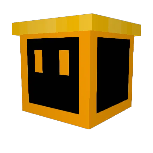 walafle Minecraft avatar head, 3D render