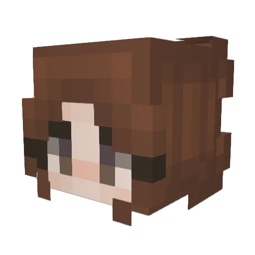 walec1973 Minecraft avatar head, 3D render