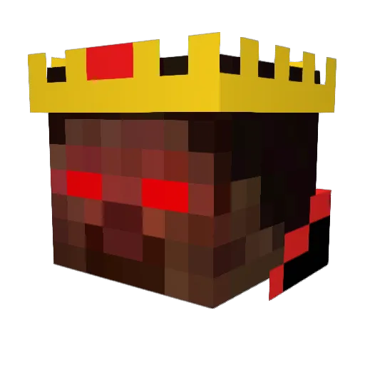 walek2137 Minecraft avatar head, 3D render
