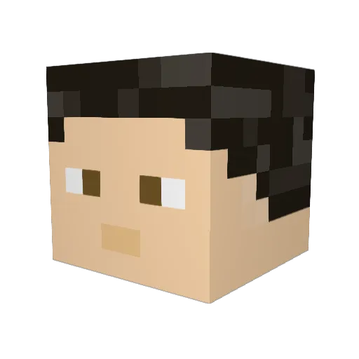waleticodin5 Minecraft avatar head, 3D render