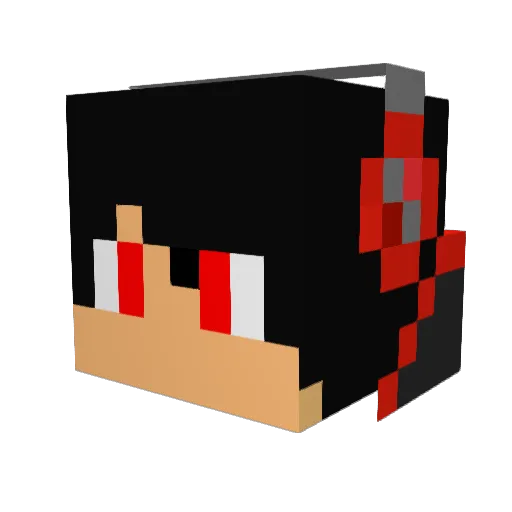 walgamer43 Minecraft avatar head, 3D render