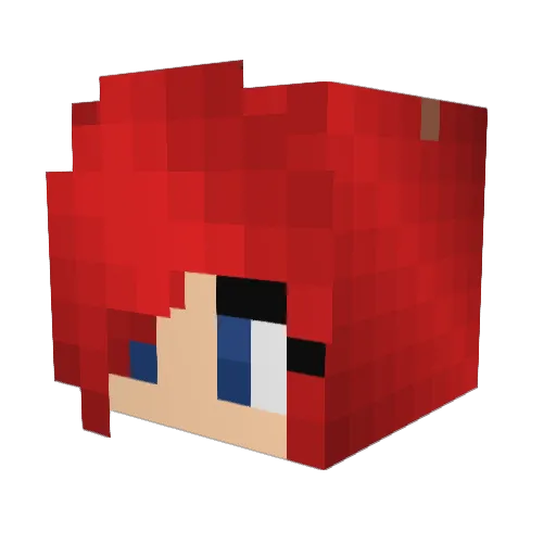 walkonmatthews Minecraft avatar head, 3D render