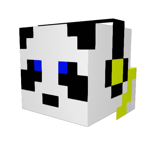 wallaceismy1dog Minecraft avatar head, 3D render