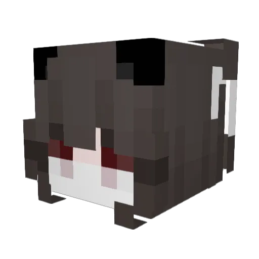 waller02 Minecraft avatar head, 3D render