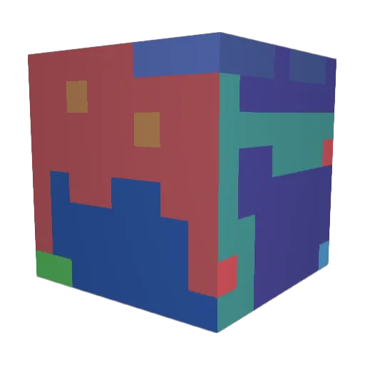 wally_cat_7 Minecraft avatar head, 3D render